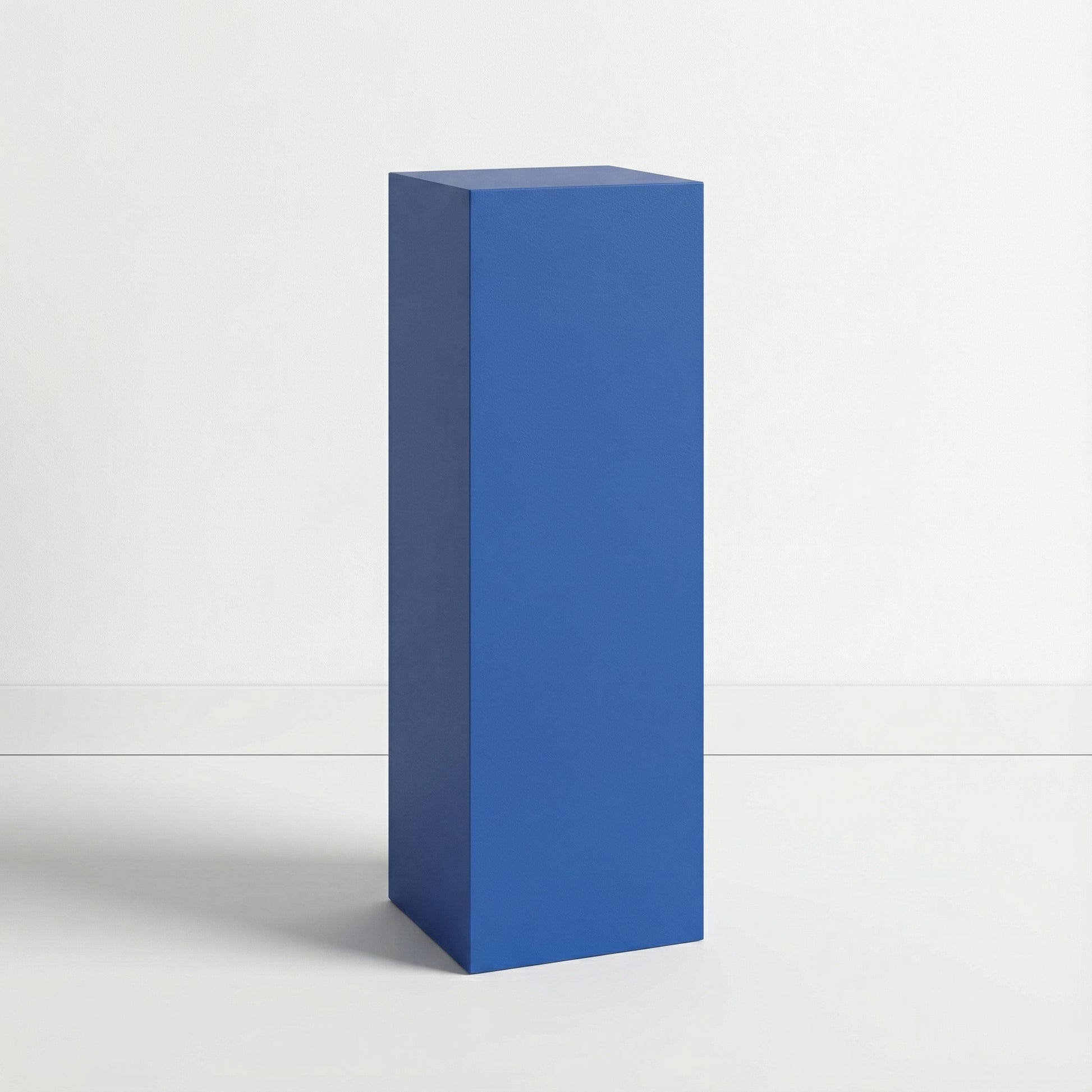 Blue Display Plinth
