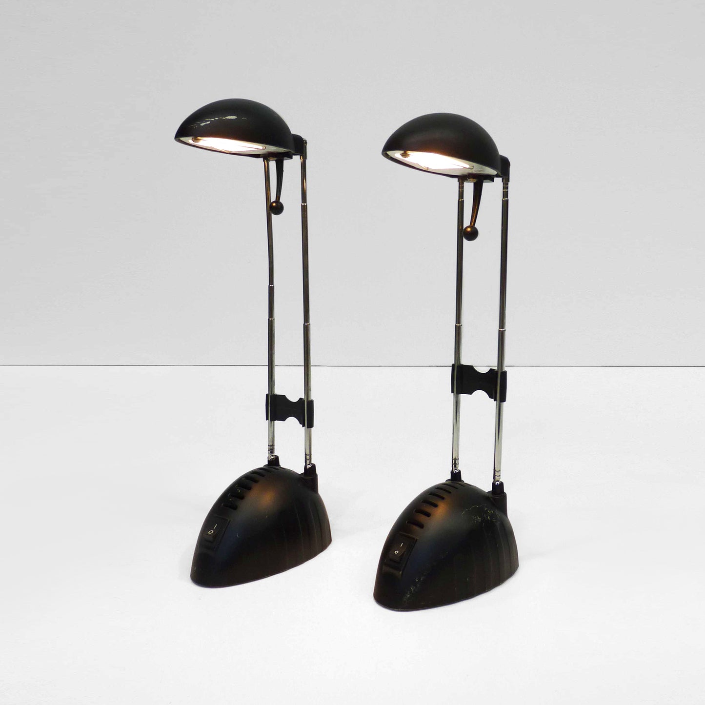 Height Adjustable Desk Lamp Set