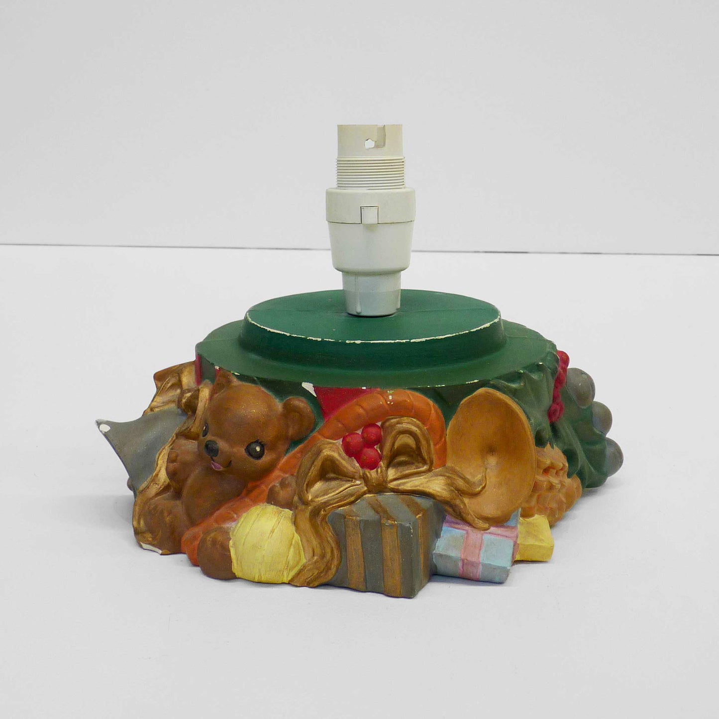 Small Christmas Theme Lamp Base