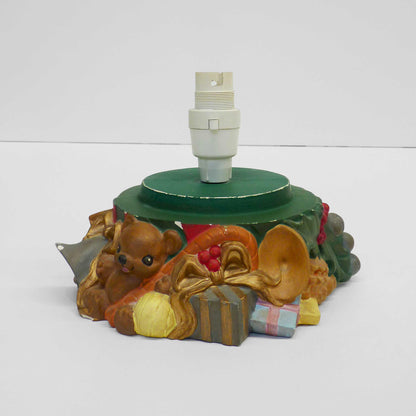 Small Christmas Theme Lamp Base