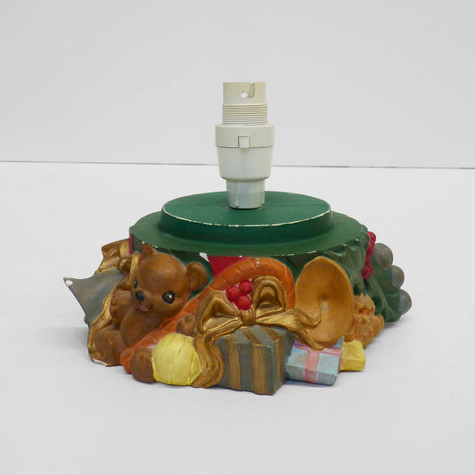 Small Christmas Theme Lamp Base