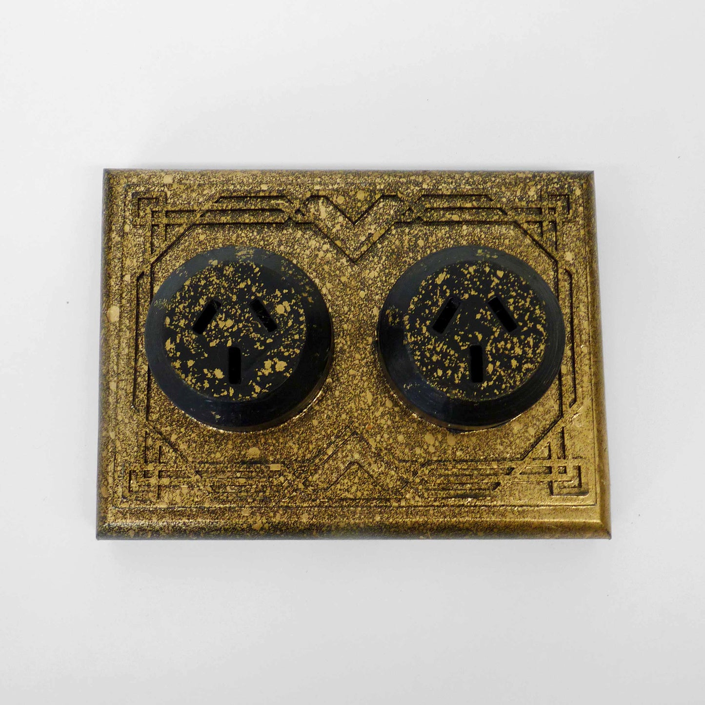 Art Deco Power Outlet Cover