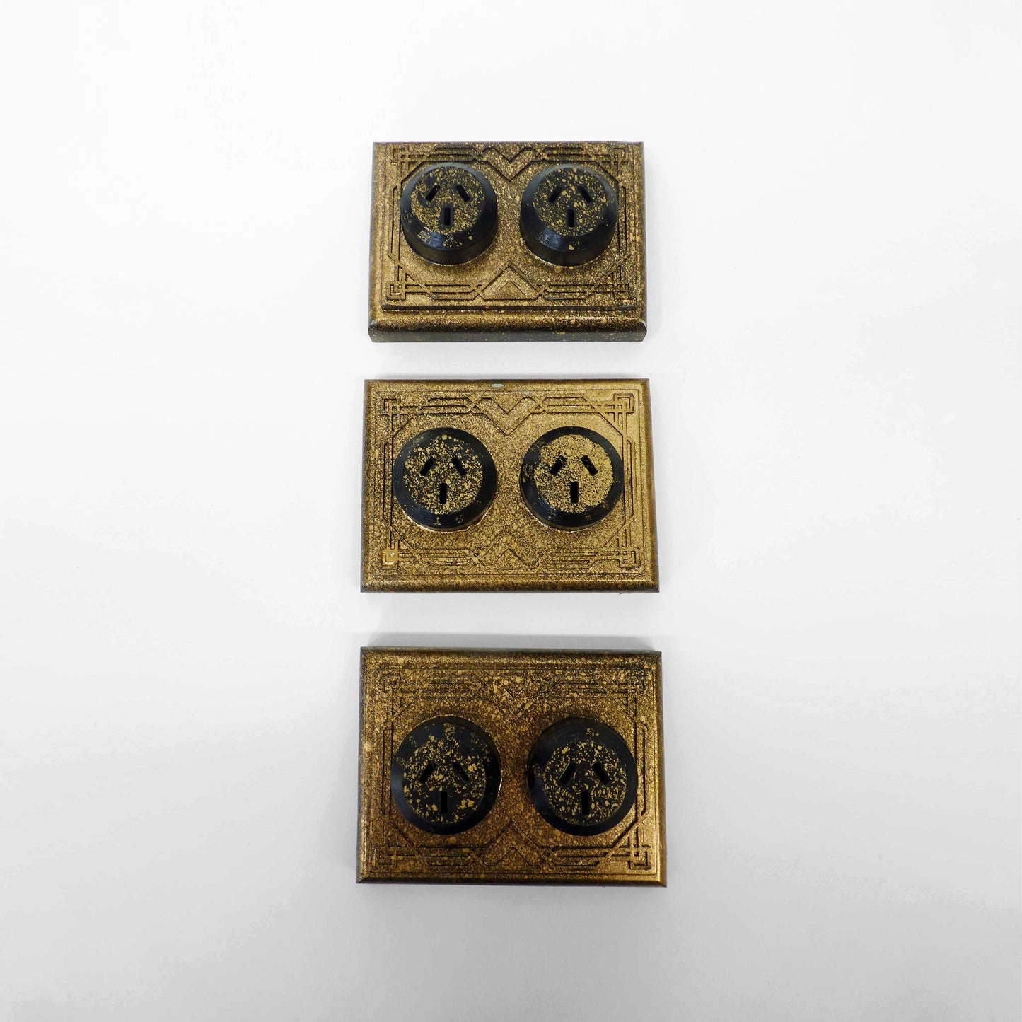 Art Deco Power Outlet Cover