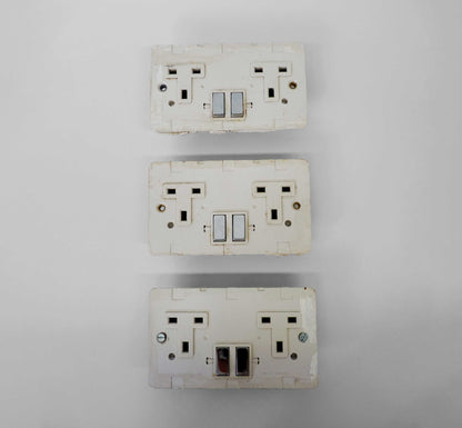 UK Style Dual Power Outlet
