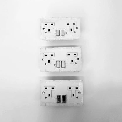 UK Style Dual Power Outlet
