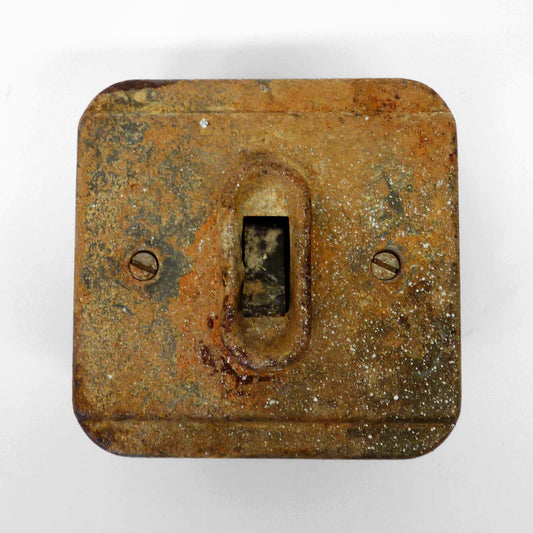 Antique Metal Light Switch