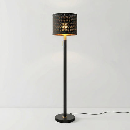 Black and Gold Standing Lamp