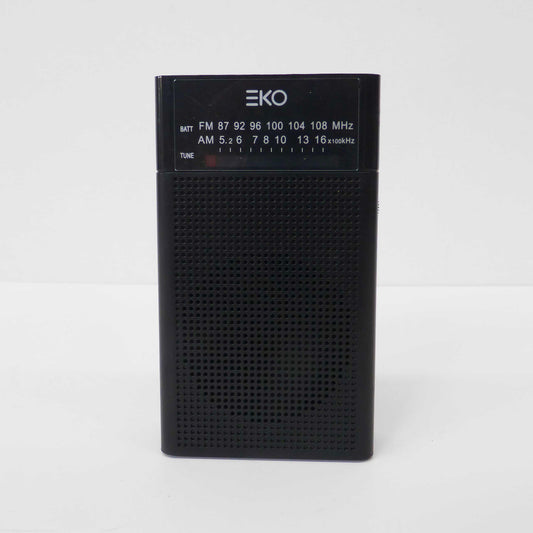 Black Handheld AM/FM Radio