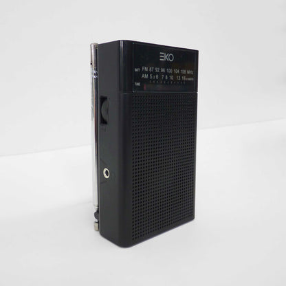 Black Handheld AM/FM Radio