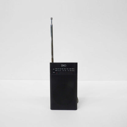 Black Handheld AM/FM Radio