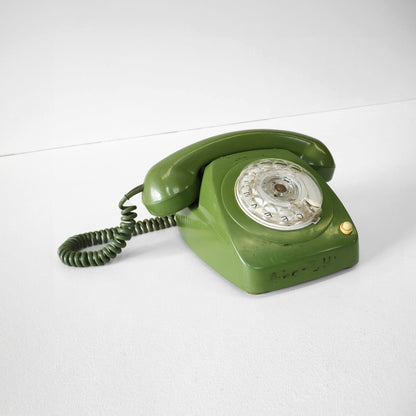 Classic Green Rotary Telephone