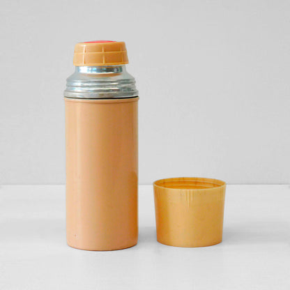 Cream Retro Mini Thermos