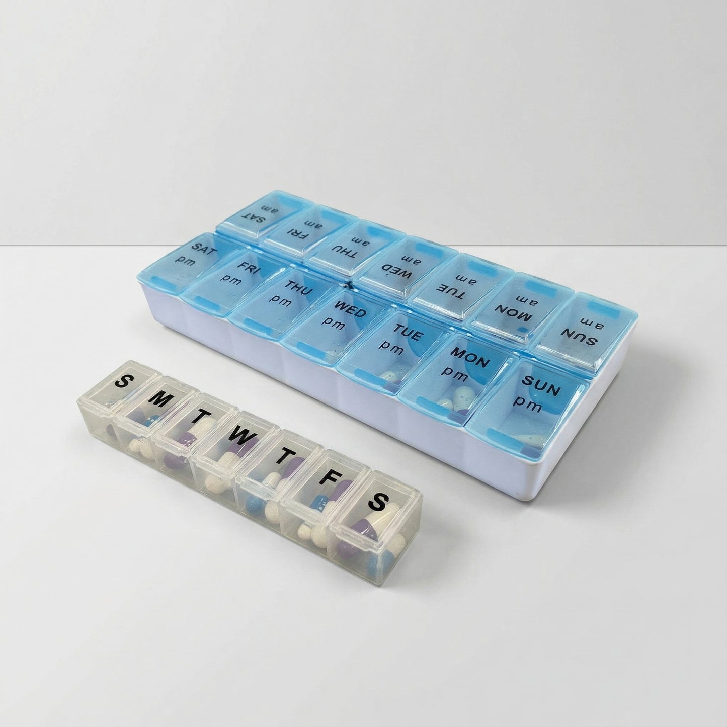 Medical Pill Organizer Set