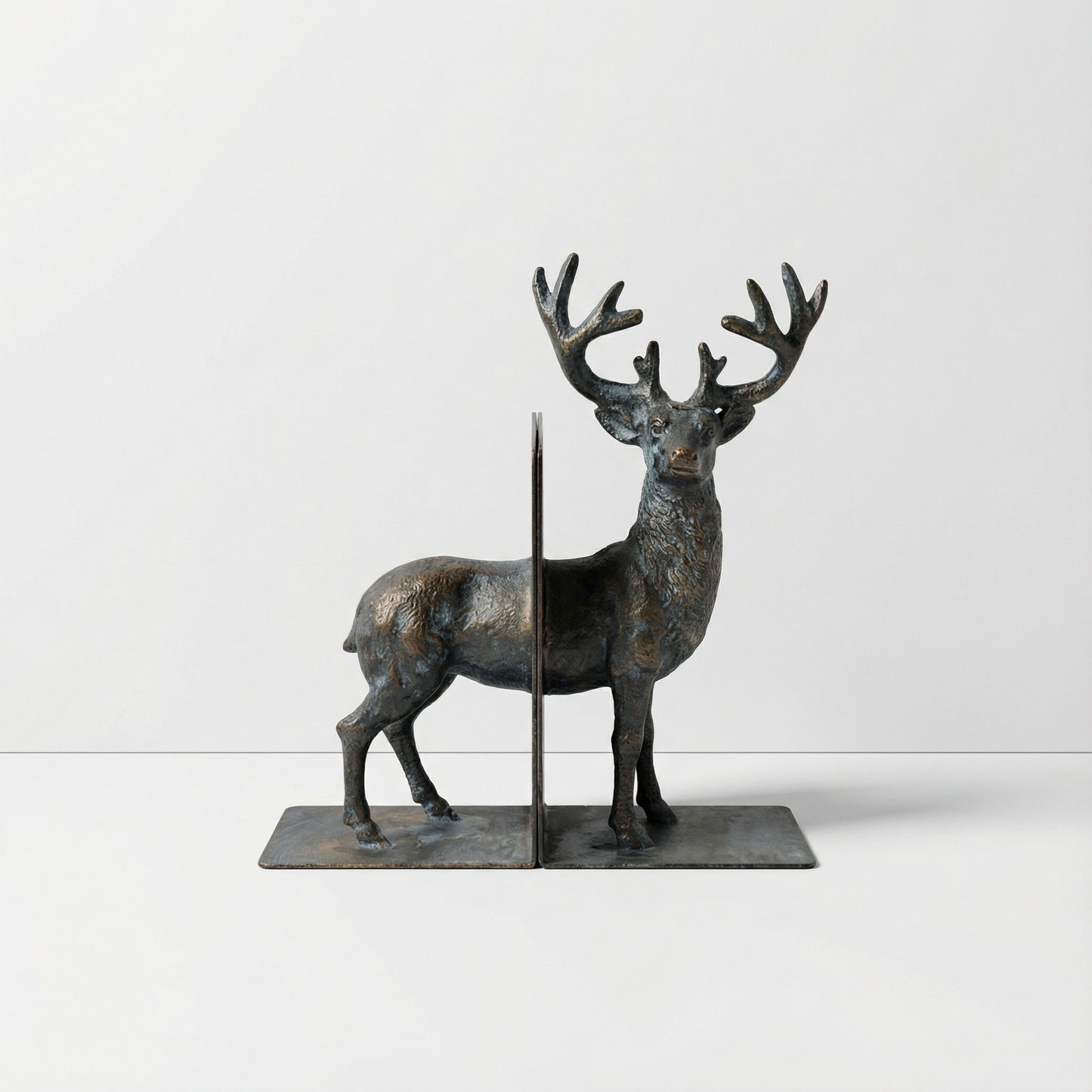 Stag Bookends
