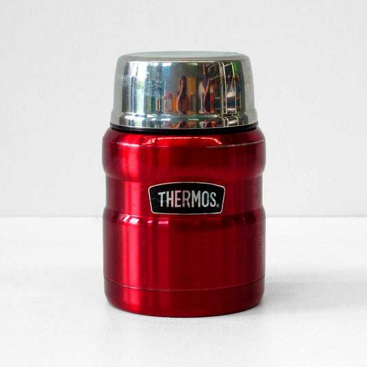 Dark Red Mini Thermos