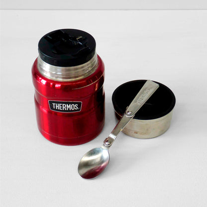 Dark Red Mini Thermos