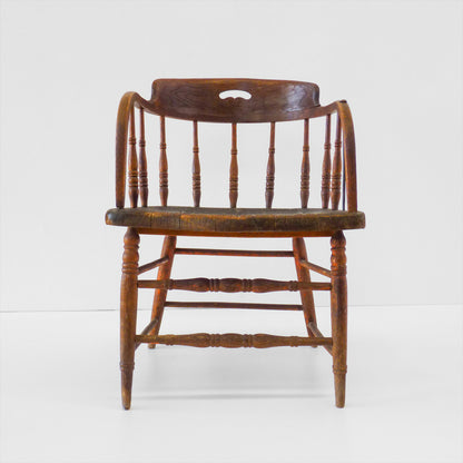 Vintage Timber Armchair