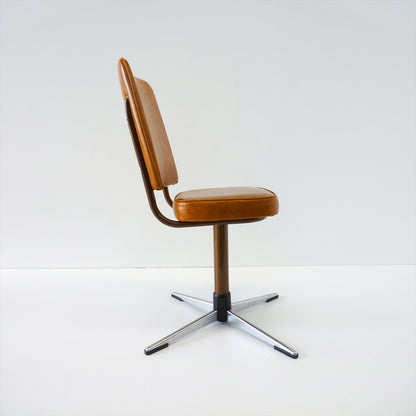 Retro Swivel Dining Chair Set