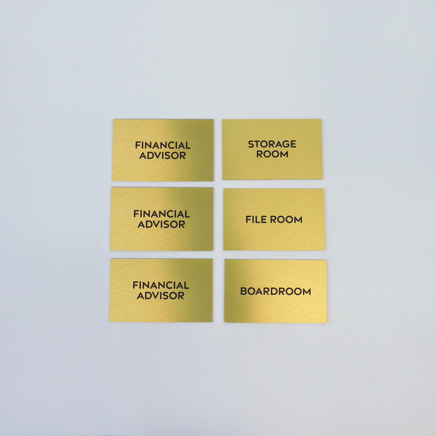 ‘Financial Advisor’ Door Sign