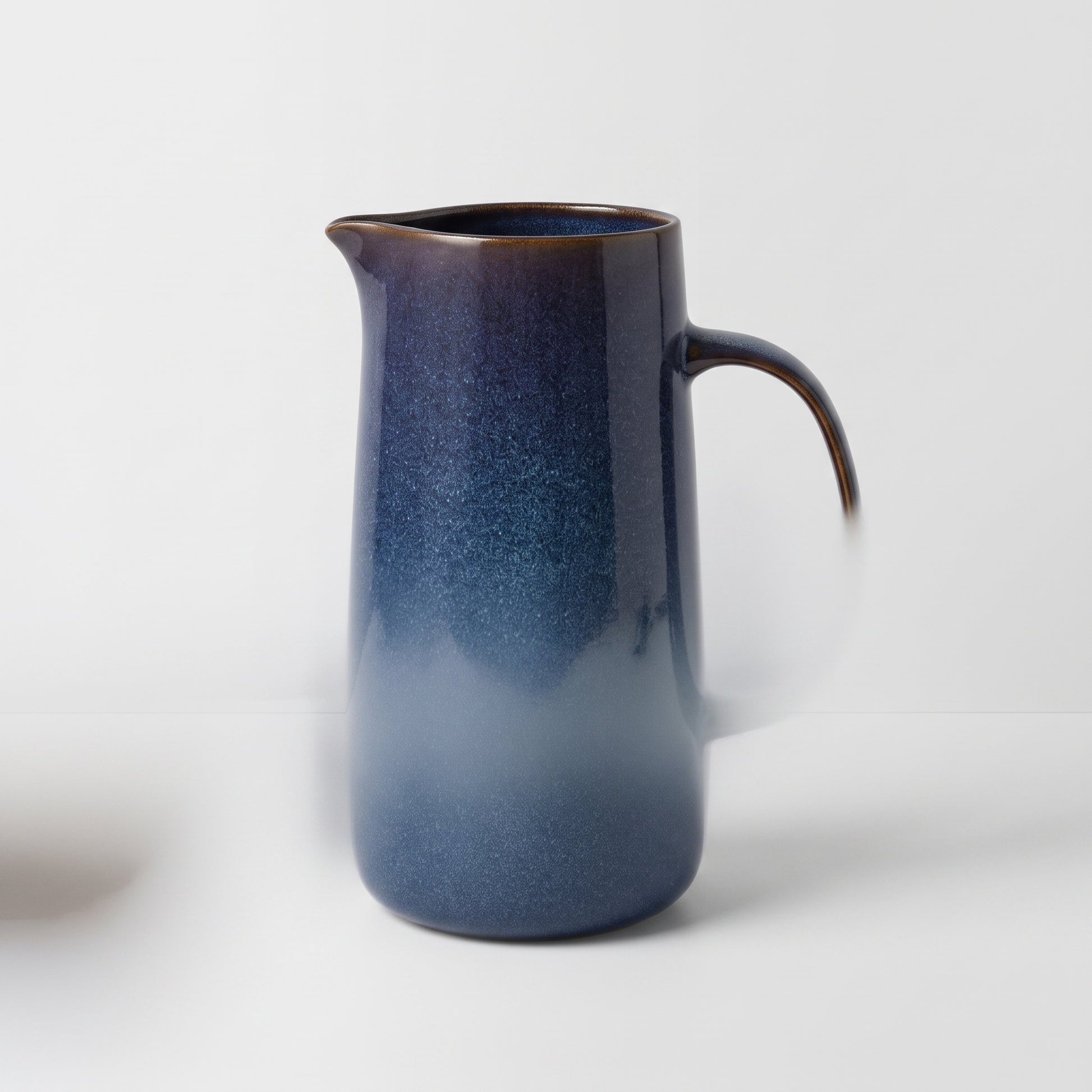 Blue Ceramic Pitcher