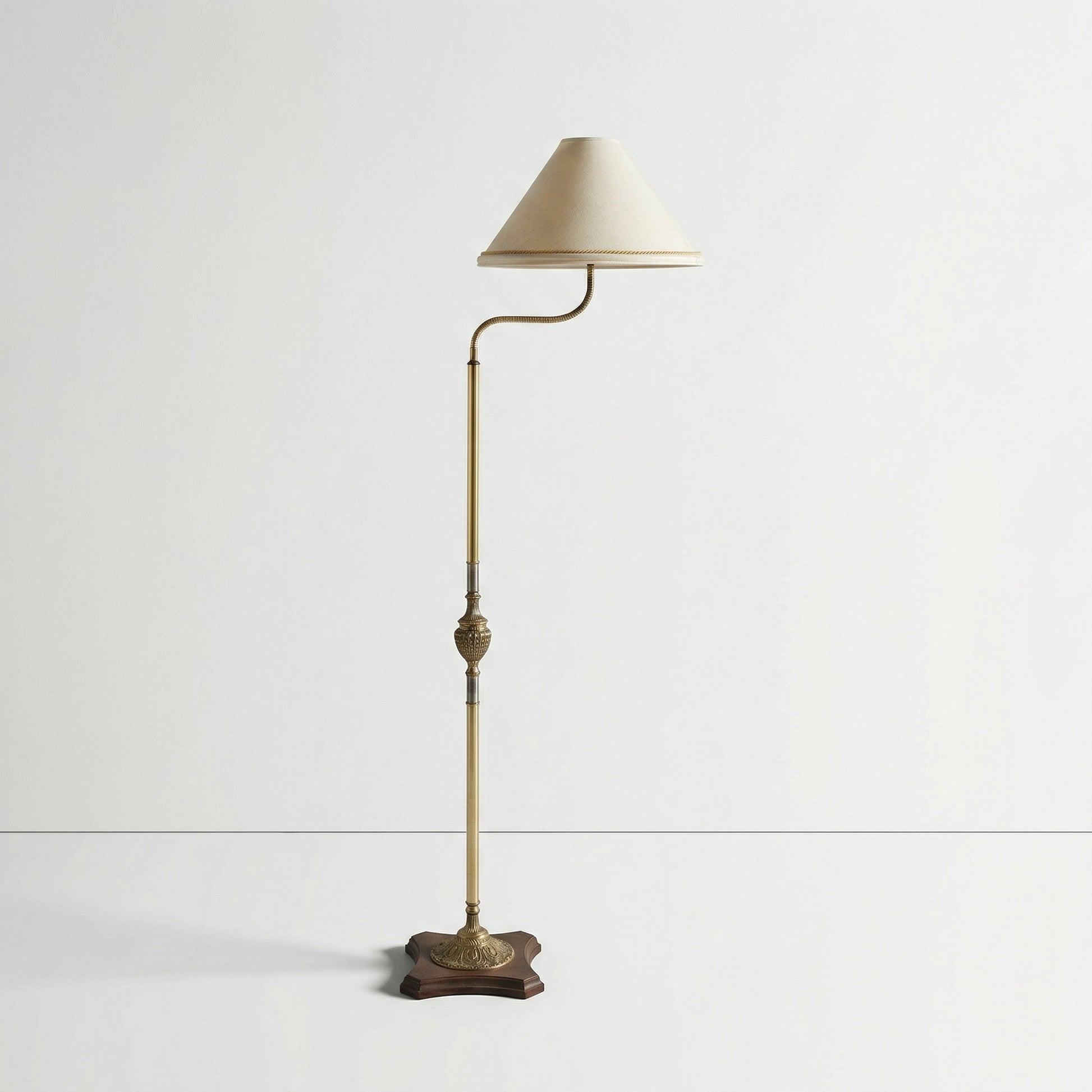 Vintage Brass Standing Lamp