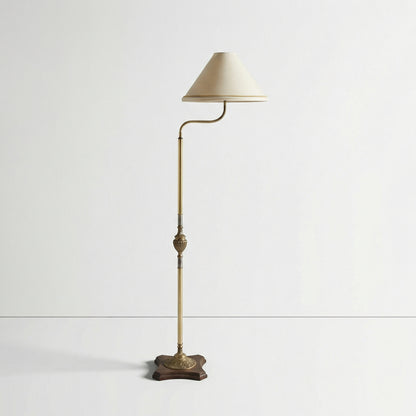 Vintage Brass Standing Lamp