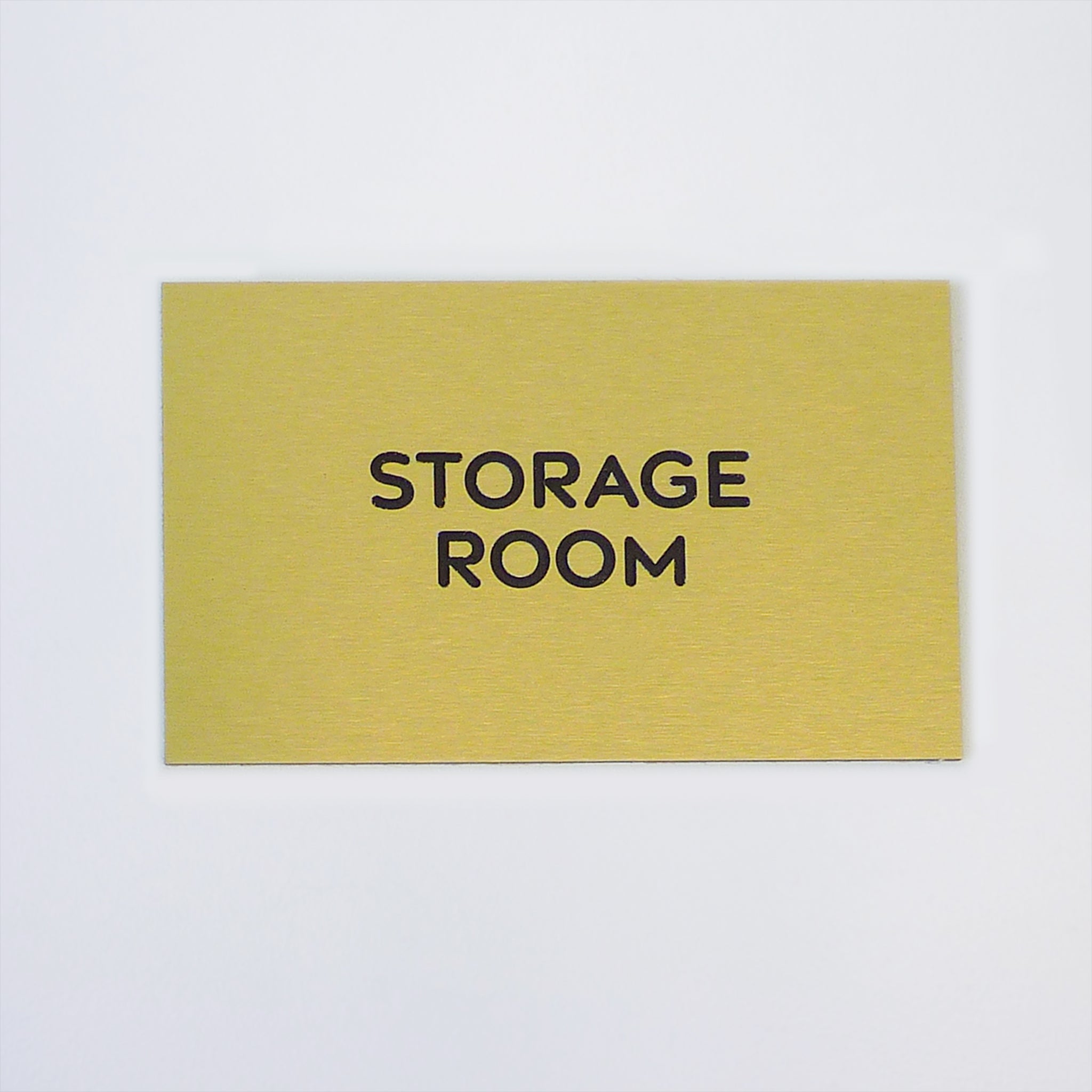 ‘Storage Room’ Door Sign – AXIS