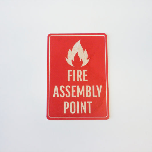 Small Bushfire Assembly Point Sign
