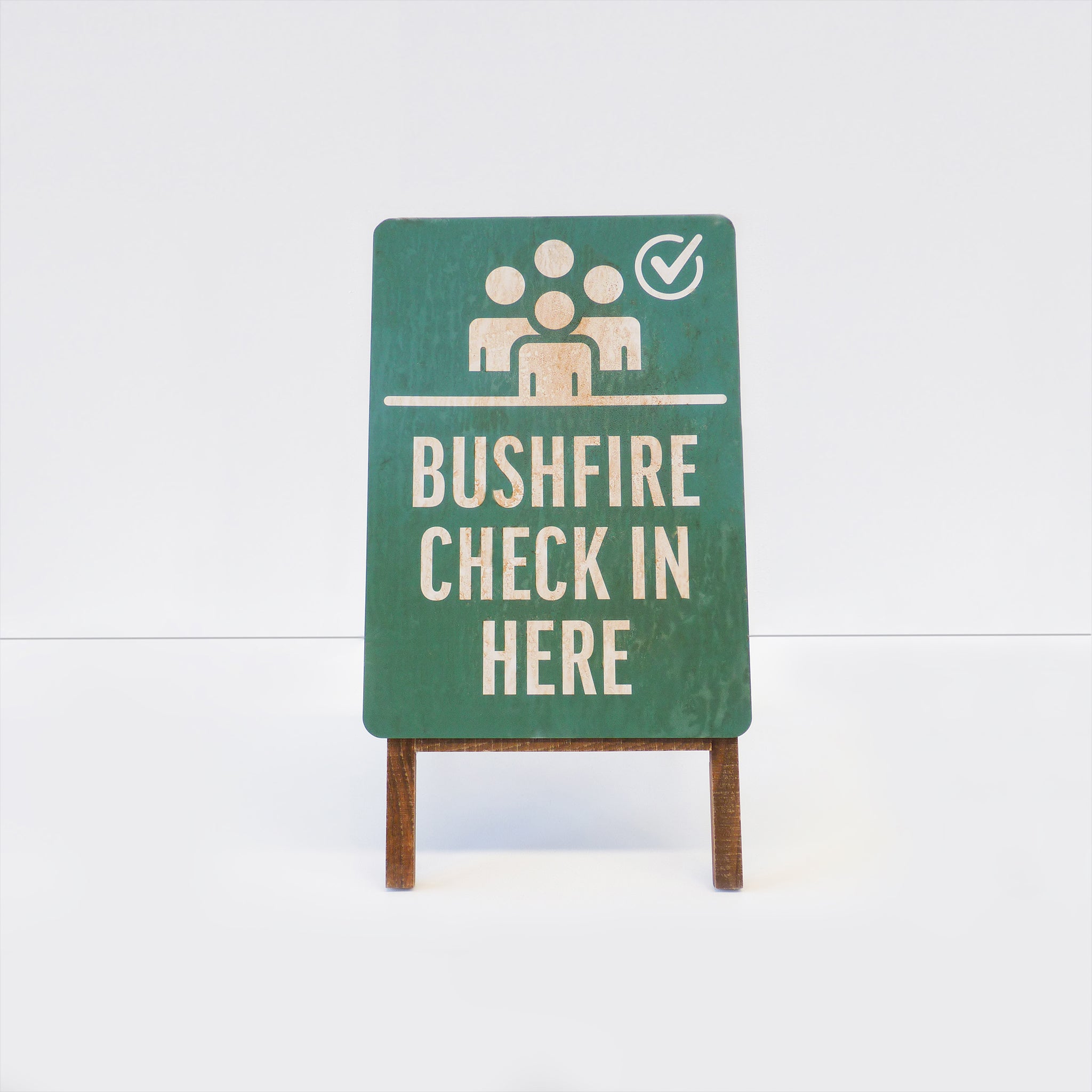 Bushfire Check in and Assembly Point Signage – AXIS