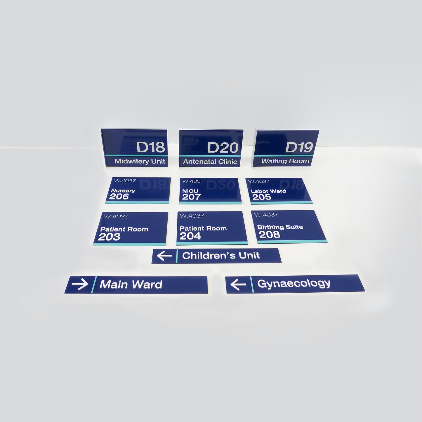 Hospital Signage Set