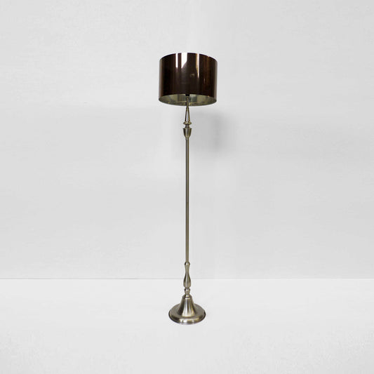Vintage Metallic Standing Lamp