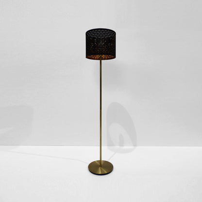 Brushed Gold Standing Lamp Set