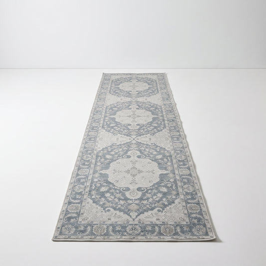 Grey Hallway Runner