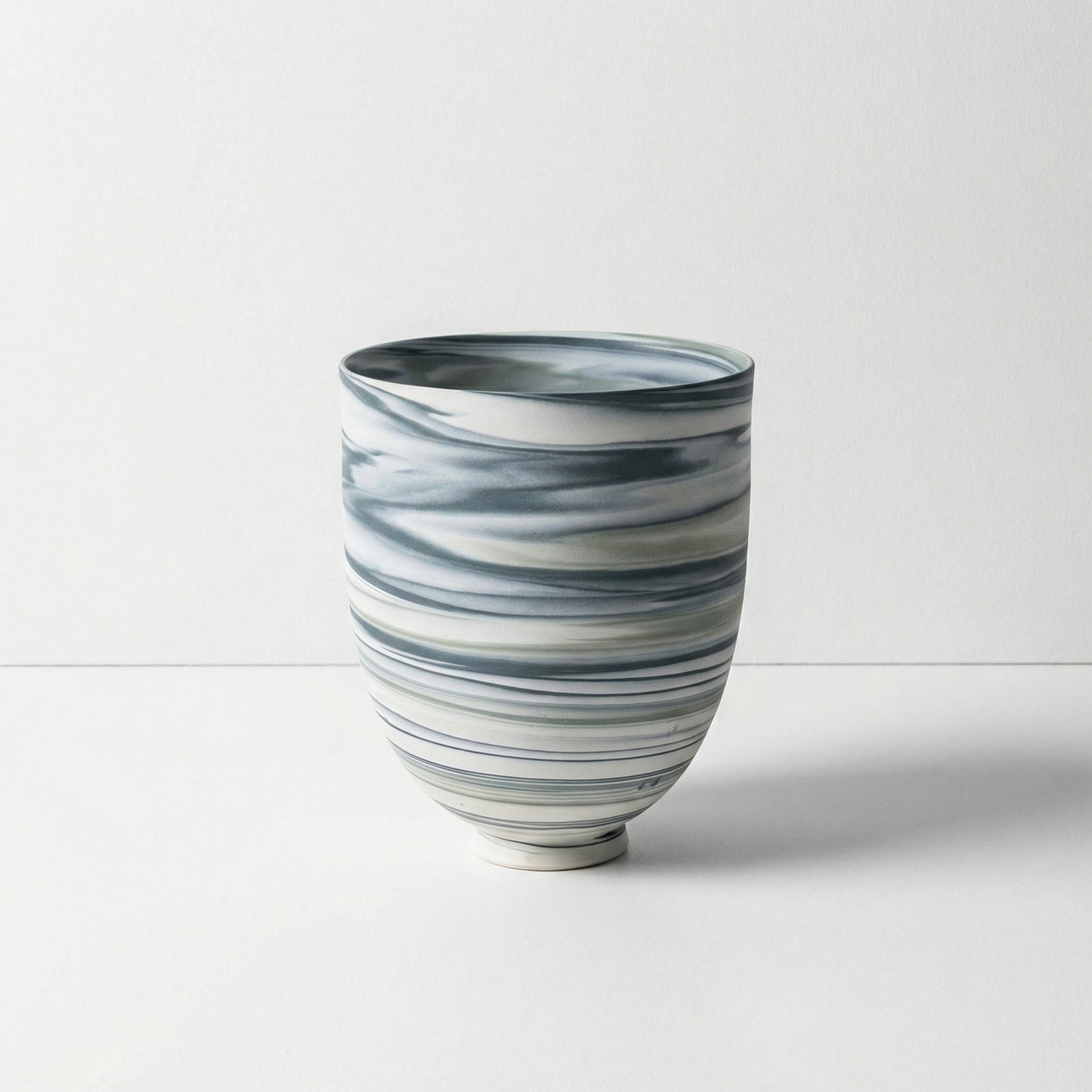 Marbled Ceramic Vase
