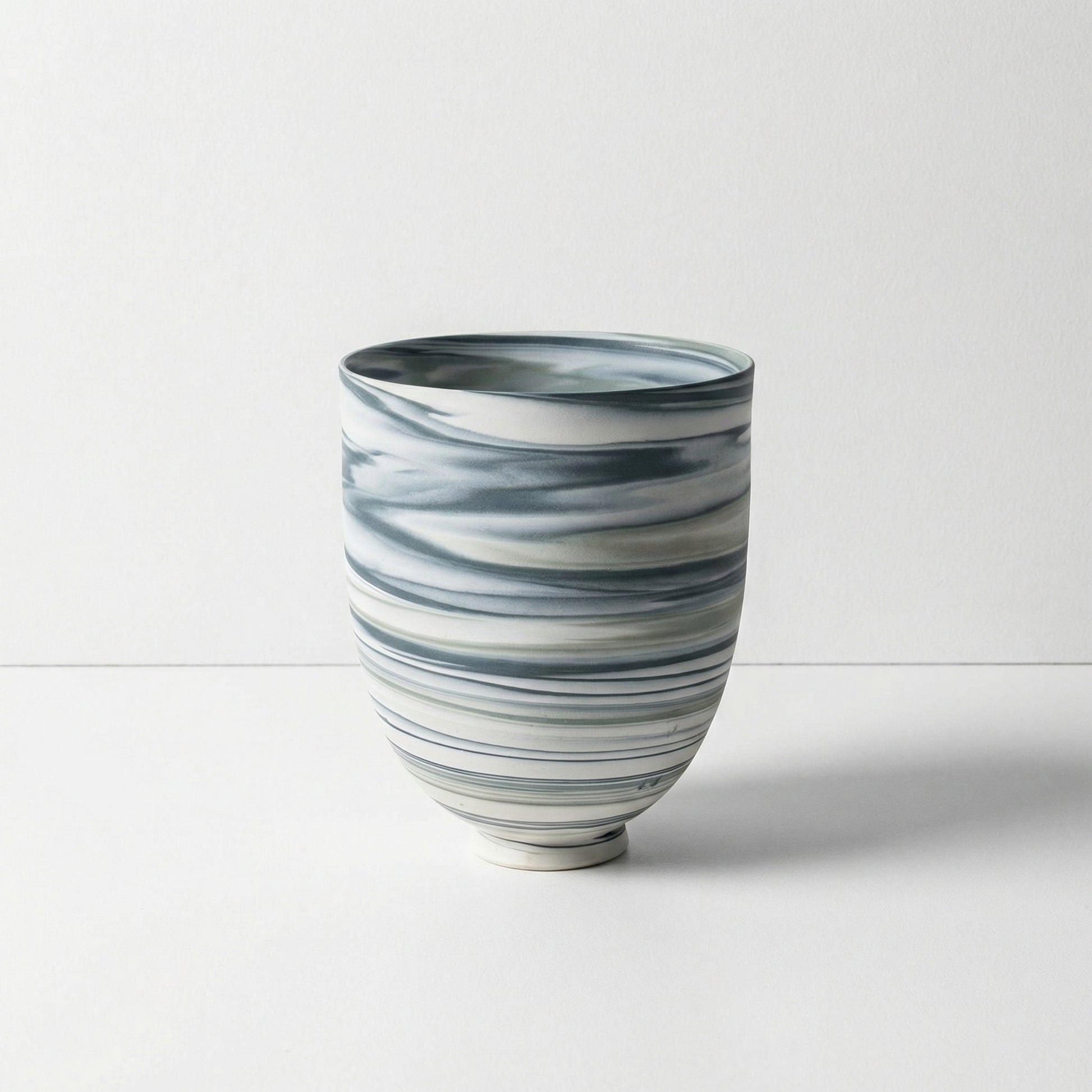 Marbled Ceramic Vase