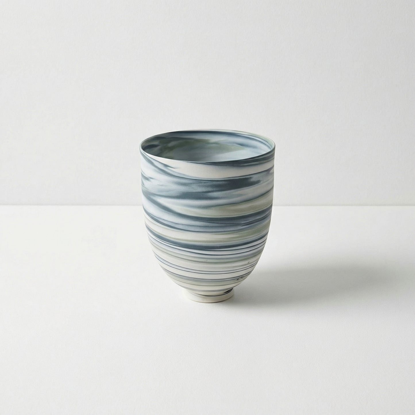 Marbled Ceramic Vase