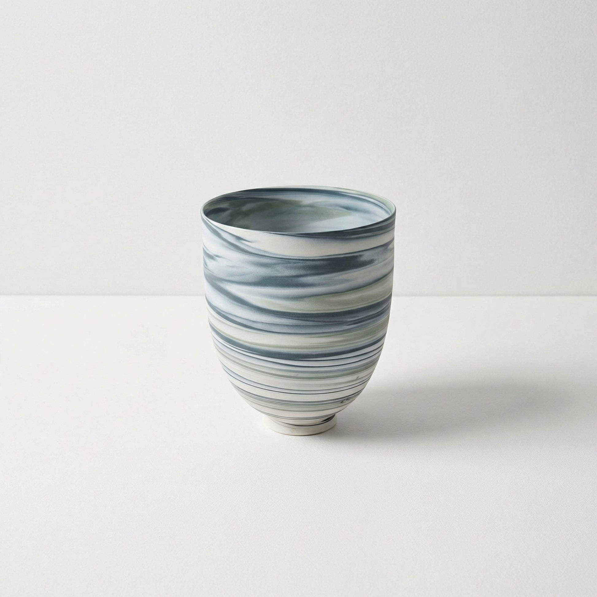 Marbled Ceramic Vase