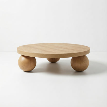 Modern Sphere Leg Coffee Table