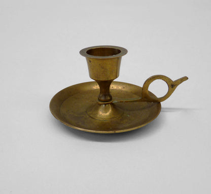 Vintage Chamber Candlestick