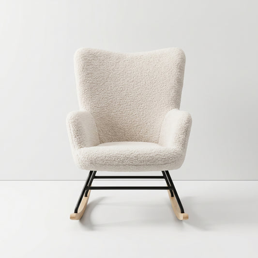 Boucle Rocking Chair