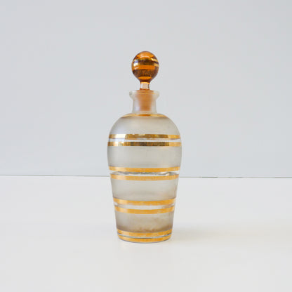 Amber Top Retro Decanter