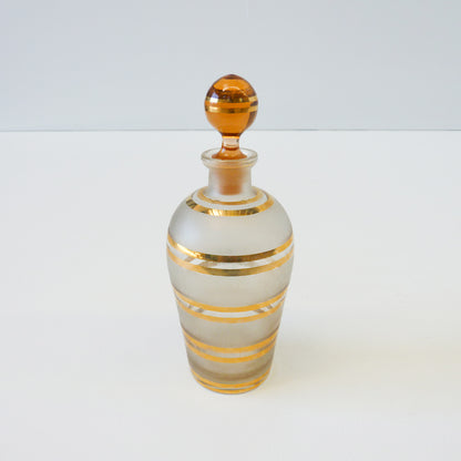 Amber Top Retro Decanter