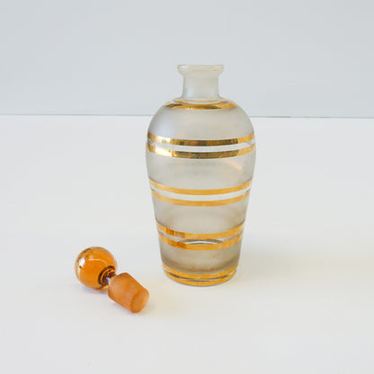 Amber Top Retro Decanter
