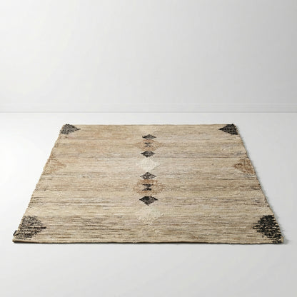 Geometric Woven Rug