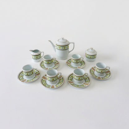 Pattern Ceramic Tea Set