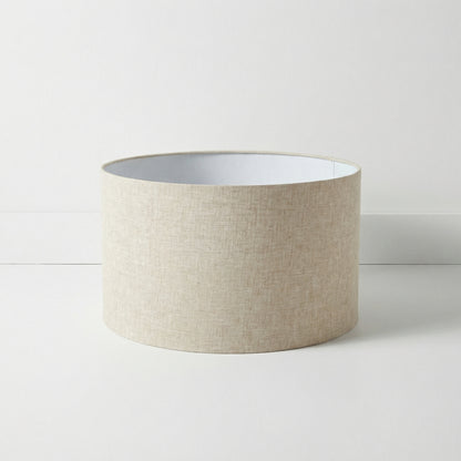 Linen Drum Lamp Shade
