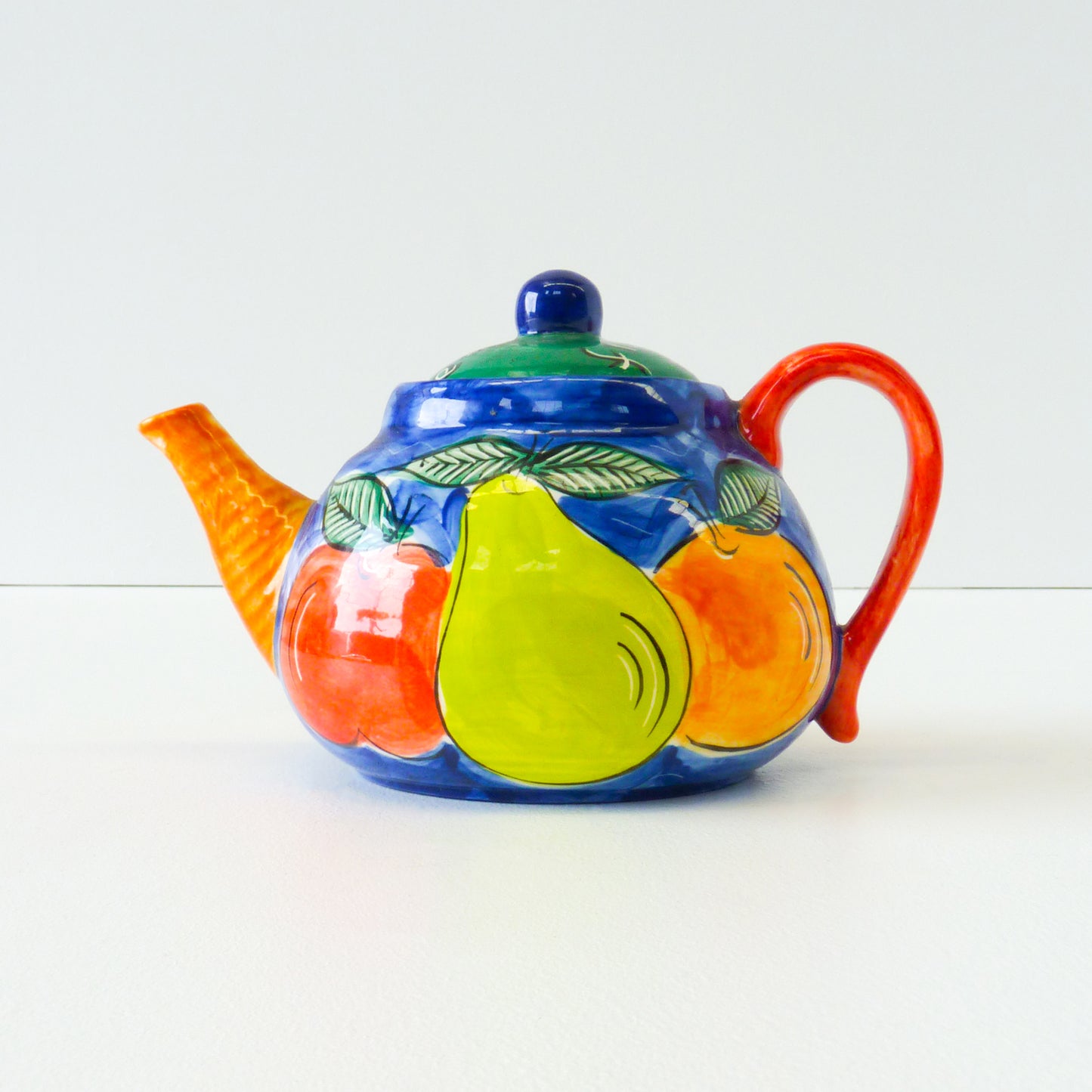 Fruits Ceramic Teapot