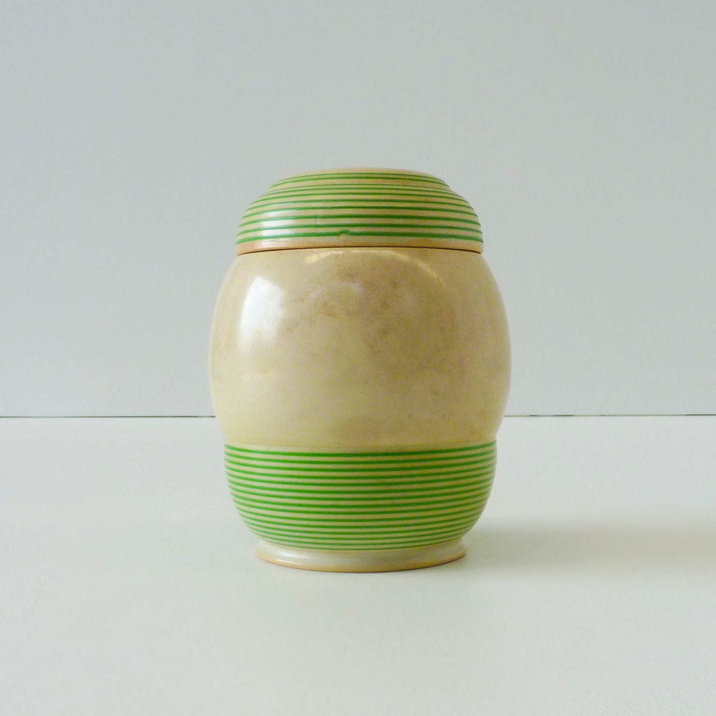 Striped Ceramic Jar Set