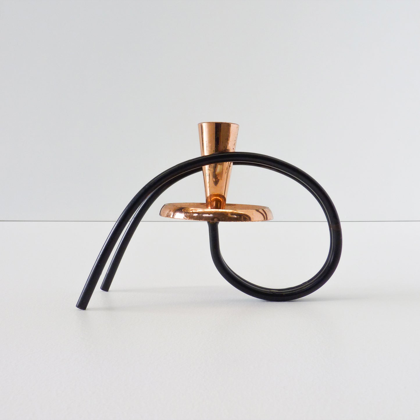 Modern Black Candle Holder
