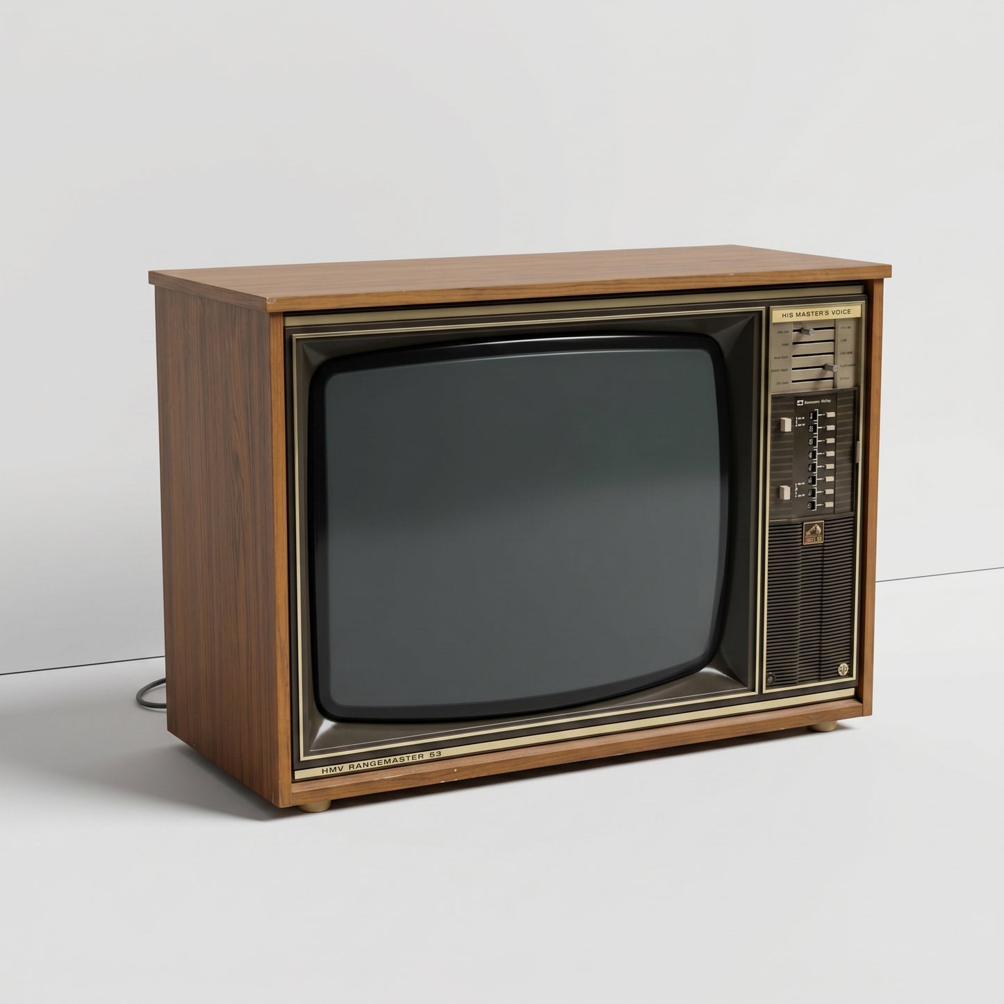 Vintage HMV TV
